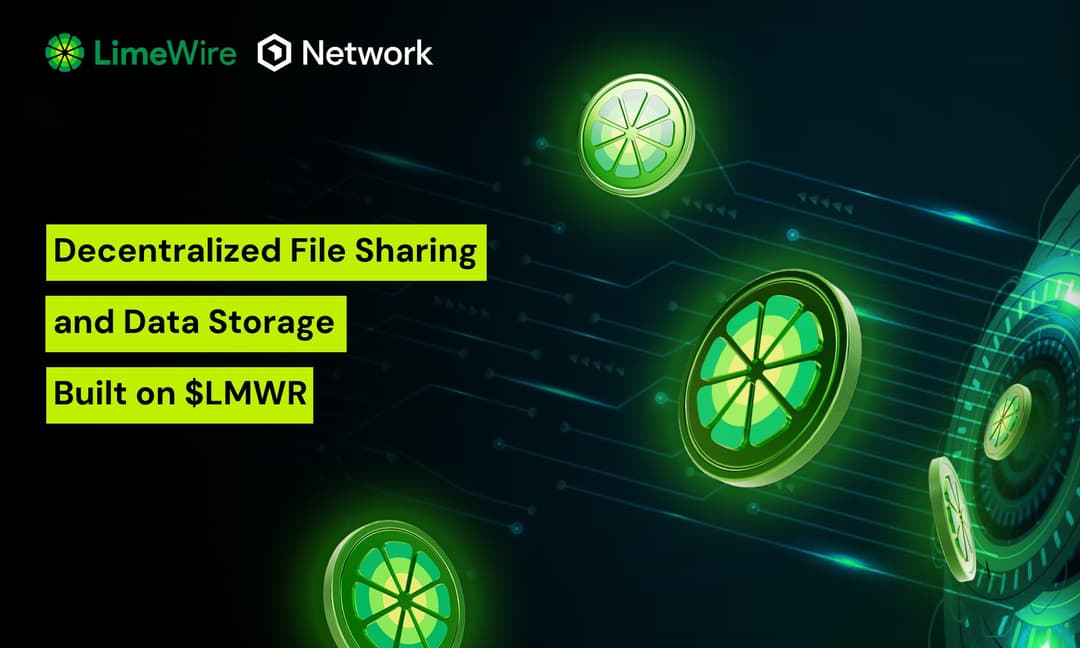 LimeWire: Decentralized File Sharing and Storage